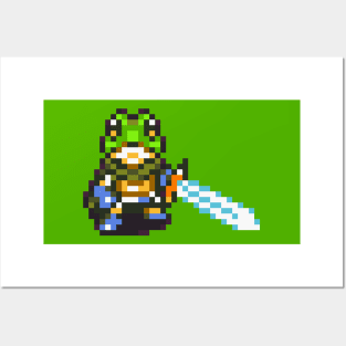 Fighting Frog Sprite Posters and Art